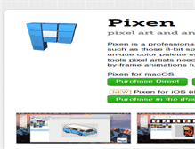 Tablet Screenshot of pixenapp.com